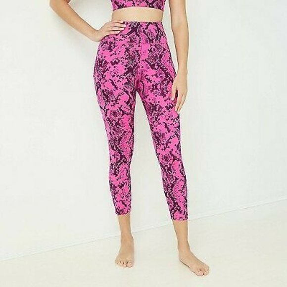 JoyLab Pants - Joy Lab Snake Print High-Waisted Leggings Size XS